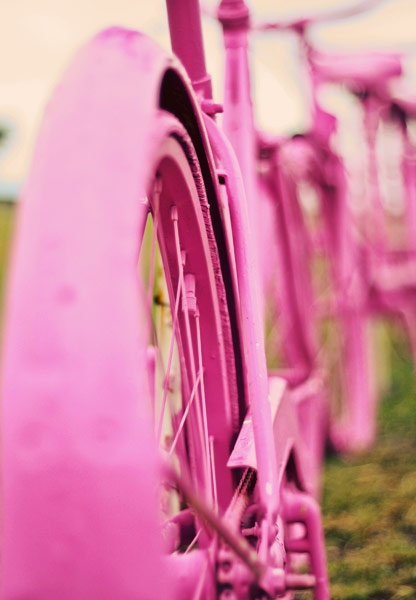 Photo:  Pink bicycle
